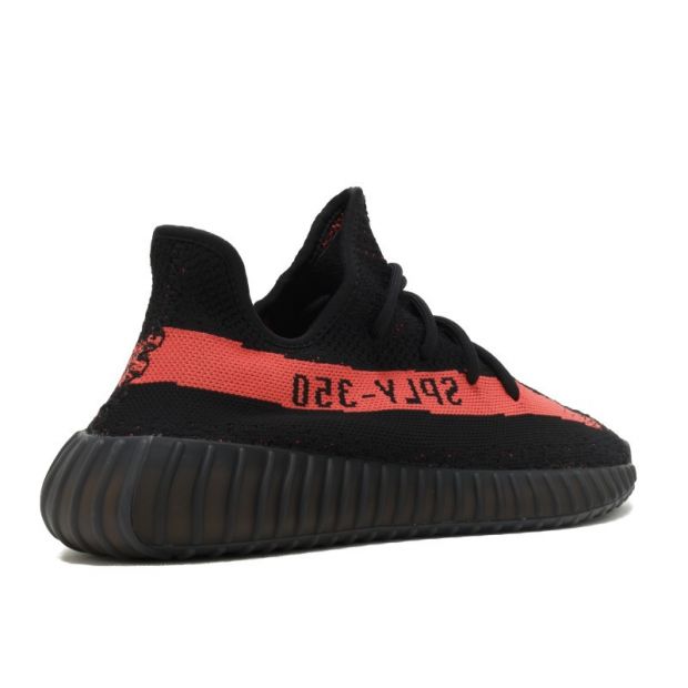 Adidas Yeezy Boost 350 V2 Red SPLY-350 Black Red Black Shoes