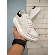 Cheap Alexander McQueen White and Black Oversized Sneakers