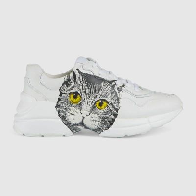 Cheap Gucci Rhyton sneaker with Mystic Cat Online