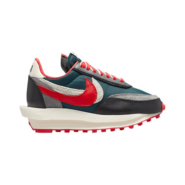 Cheap Nike LD Waffle Sacai Undercover Midnight Spruce University Red