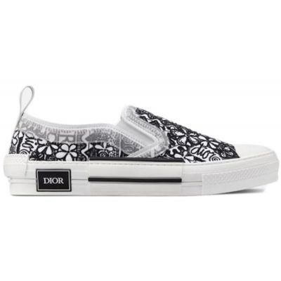 Cheap 1ior And Shawn B23 Slip On Black White Embroidery