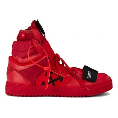 Cheap OFF-WHITE Off Court High Red