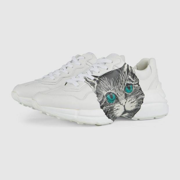 Cheap Gucci Rhyton sneaker with Mystic Cat Online